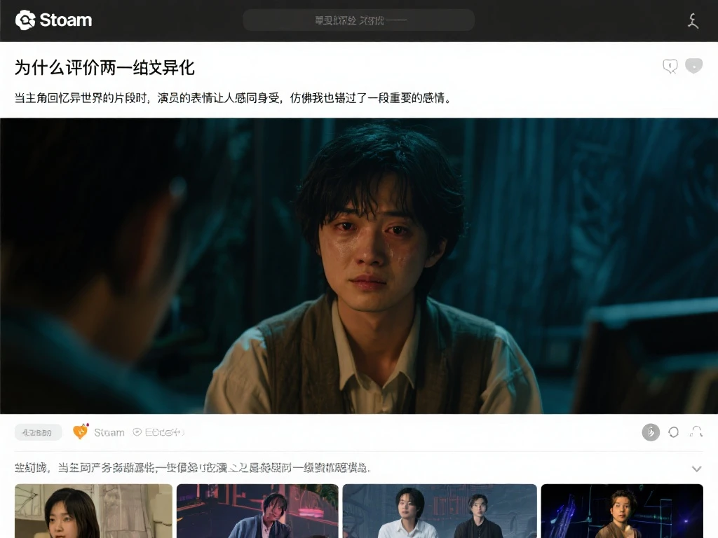 Steam新作《异世界归来错爱记》真人影游上线，评价两极分化